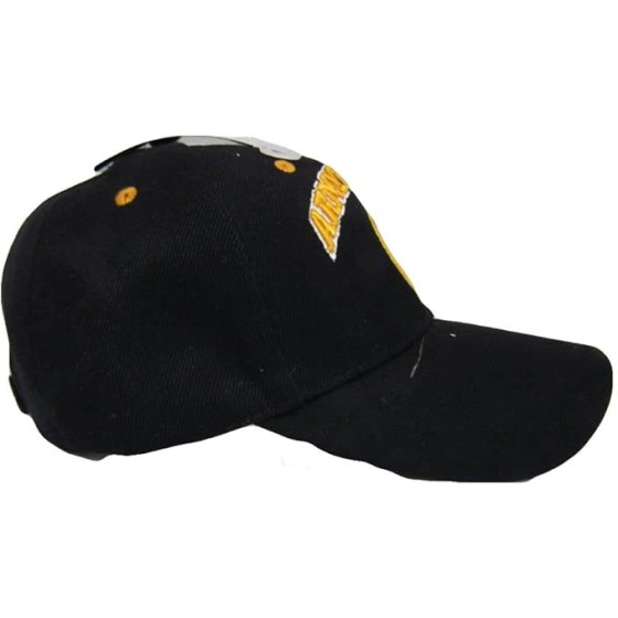 Auhafaly United States Army Veteran Men's Standard Baseball, Black, One Size